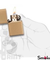 Zippo 168 Armor Brushed Brass