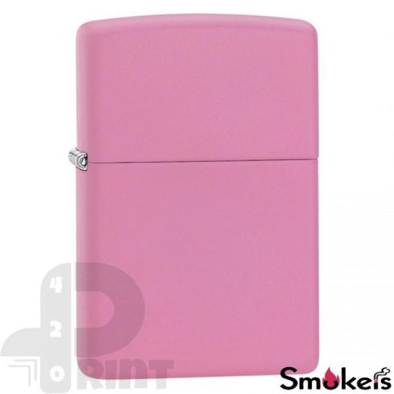 Zippo_238_Pink_Matte_print42o.ir