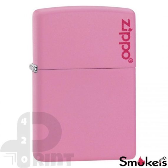 Zippo_238zl_Pink_Matte_print42o.ir