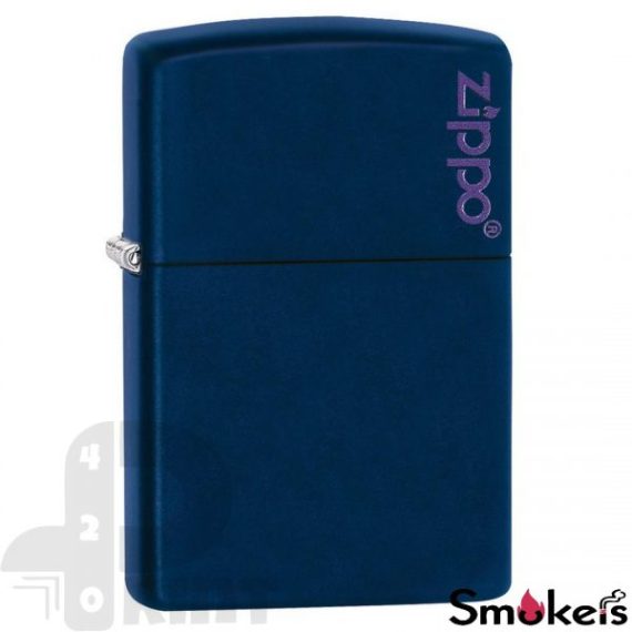 Zippo 239zl Classic Navy Matte Zippo Logo