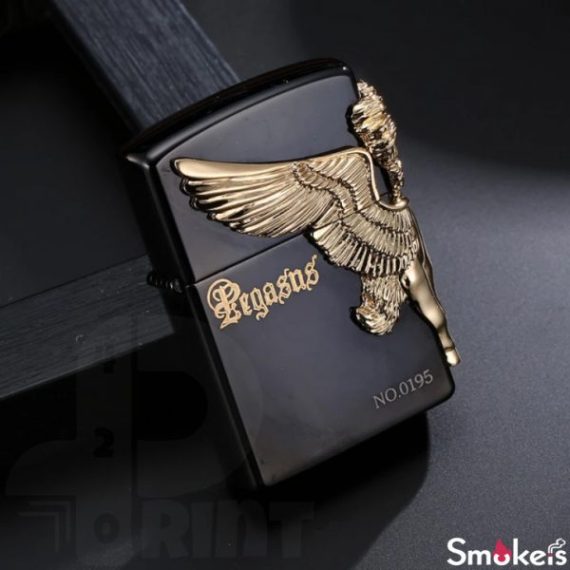 فندک_بنزینی_برند_Chief_طرح_برجسته_pegasos_print42o.ir_