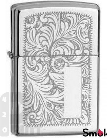 Zippo_352_High_Polish_Chrome_Venetian_print42o.ir