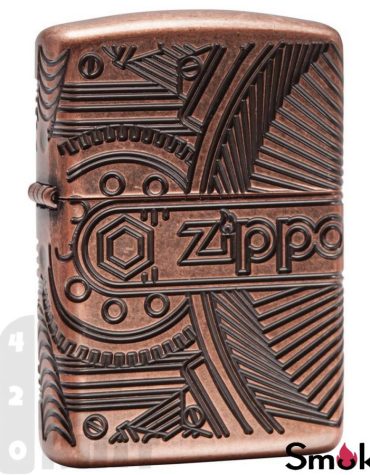 Zippo_29523_Antique_Copper_Armor_Gears_360_Degree_print42o.ir