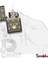 Zippo 29589 Leaf Pattern Design
