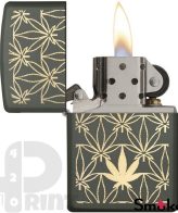 Zippo 29589 Leaf Pattern Design