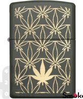 Zippo 29589 Leaf Pattern Design