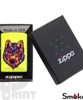 Zippo 29639 Wolf Neon Yellow