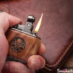 فندک_بنزینی_Honest_بدنه_چوبی_print42o.ir_