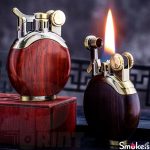 فندک بنزینی Chief (چوبی)