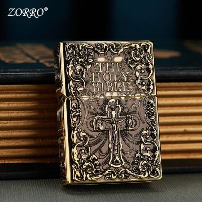 فندک Zorro کتاب مقدس مدل بنزینی