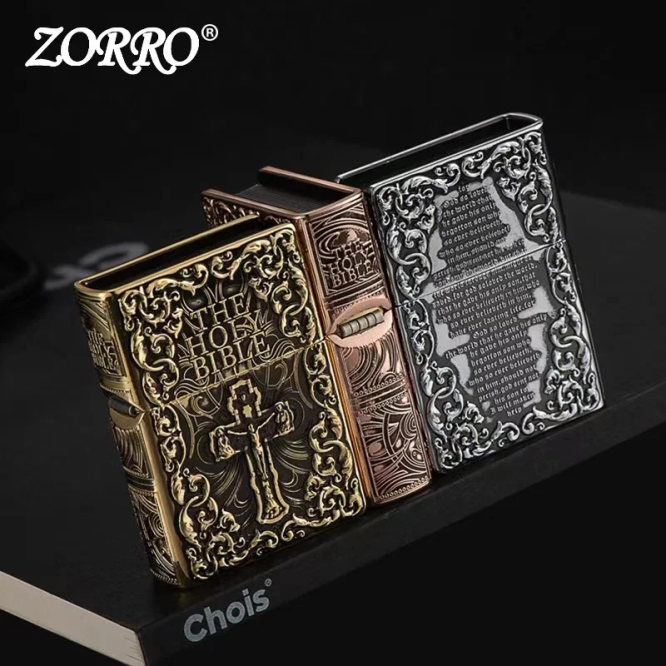 فندک_بنزینی_برند_Zorro_طرح_کتاب_مقدس_The_Holy_BIBLE_print42o.ir_03