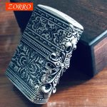 فندک بنزینی Zorro Tribal Cross 360 (طراحی 360 درجه) اورجینال