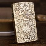 فندک بنزینی Zorro zc5 (طرح گل) اورجینال