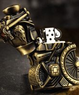 فندک بنزینی Custom Zippo (طرح موتورهارلی دیویدسون) - Image 2