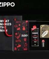 فندک بنزینی Custom Zippo (طرح سنگ زیپو)