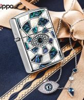فندک بنزینی Custom Zippo (طرح چشم جهان بین)