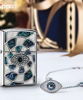 فندک بنزینی Custom Zippo (طرح چشم جهان بین)