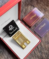 فندک گازی برند S.T Dupont طرح خانه ( طلایی) اورجینال - Image 3