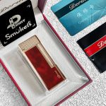 فندک_گازی_بغل_زن_Derui_دو_پیچ_(قرمز_طلایی)_print42o.ir