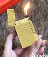 فندک گازی برند S.T Dupont (طلایی شمشی) اورجینال
