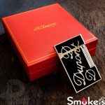 فندک گازی برند S.T Dupont (مشکی طرح دپونت) اورجینال