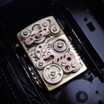 print42o.ir_فندک_بنزینی_Custom_Zippo_(طرح_چرخ_دنده)_Steampunk_Bridge_201
