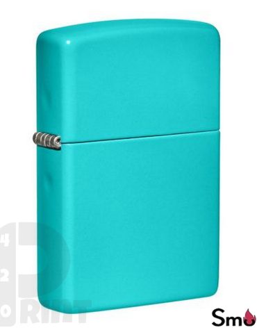 Zippo_49454_Flat_Turquoise_print42o.ir