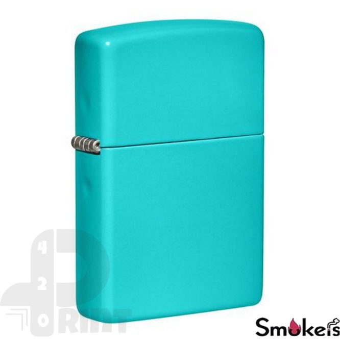 Zippo_49454_Flat_Turquoise_print42o.ir