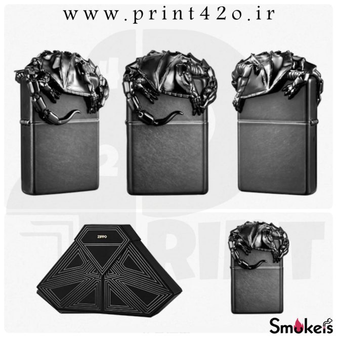 فندک_بنزینی_Custom_Zippo_طرح_اژدها_سه_بعدی_print42o.ir_12