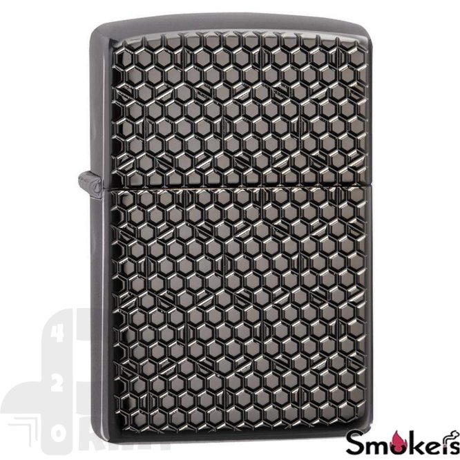 Zippo_49021_Hexagon_Design_Armor_Case _prin42o.ir