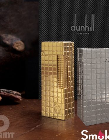 فندک_گازی_Dunhill_Rollagas_بافت_ریز_مربعی_print42o.ir_