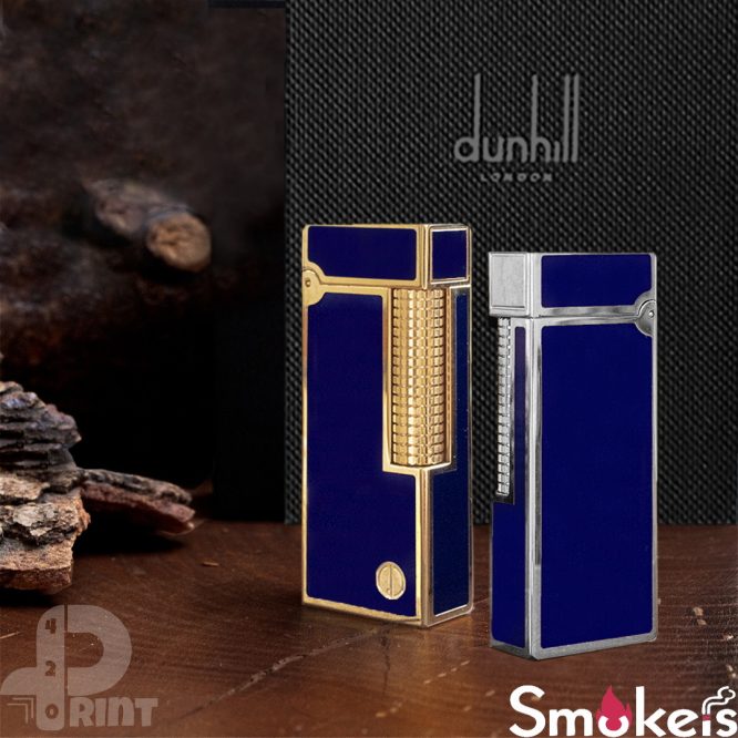 فندک_گازی_Dunhill_Rollagas_آبی_لاکی_print42o.ir_