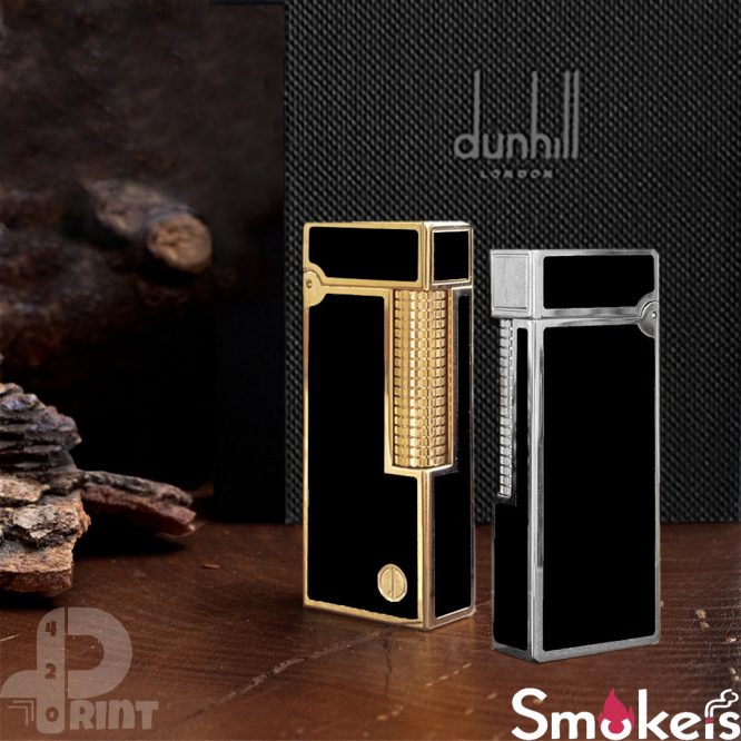 فندک_گازی_Dunhill_Rollagas_مشکی_لاکی_print42o.ir_