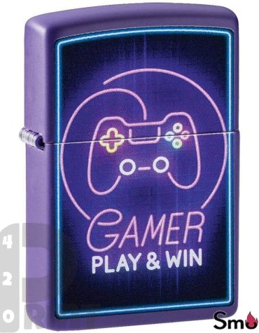 ZIPPO_49157_Game_Design Play_&_Win_Deep_Purple_Matte_print42o.ir (1)