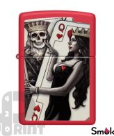 zippo_48624_Skull_King_Queen_Beauty_Red_Matte_print42o.ir (4)