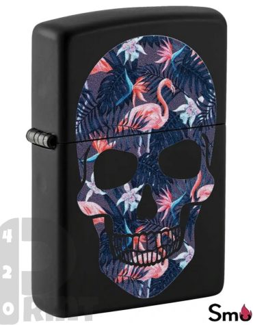 zippo_49771_flamingo_skull_print42o.ir