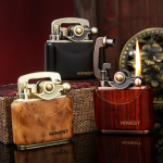 فندک_بنزینی_Honest_احتراق_هندلی_بدنه_چوبی_print420.ir_