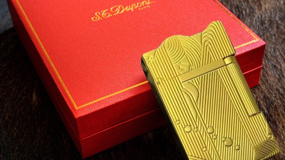 فندک گازی برند S.T Dupont (طرح سانجی) اورجینال