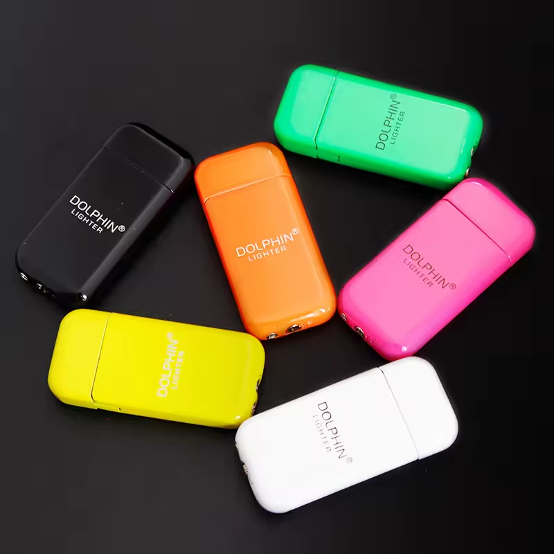 فندک گازی اسلیم Dolphin اورجینال - Image 9