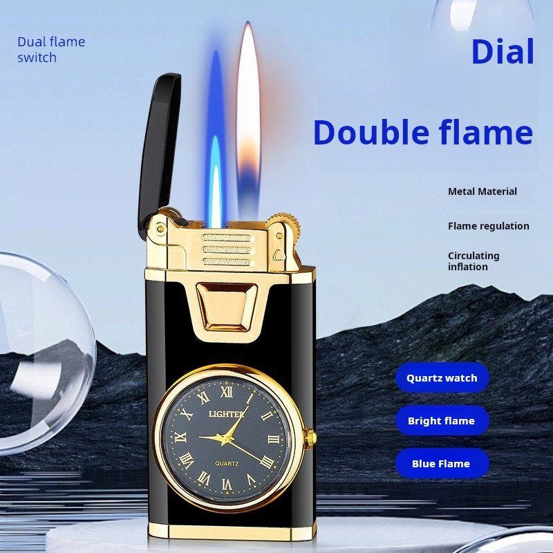 فندک_گازی_دو_حالته_ساعتدار_احتراق_سنگی_اورجینال_print42o.ir_12