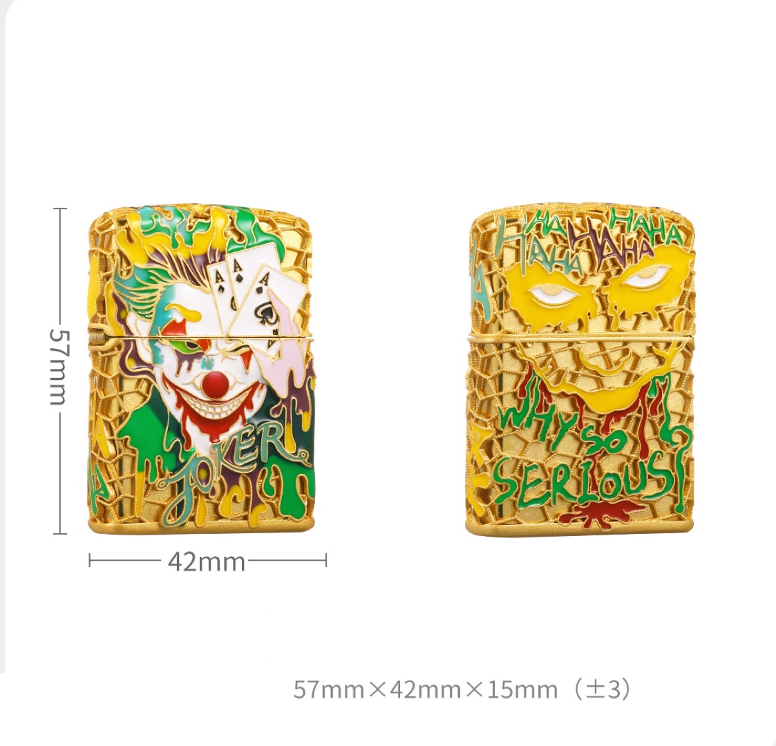 فندک بنزینی Custom Zippo طرح جوکر (طراحی 540 درجه ) - Image 11