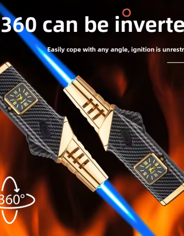 فندک_اتمی_Torch_Lighter_تک_شعله_بلند_به_همراه_ساعت_اورجینال_print42o.ir_05