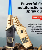 فندک_اتمی_Torch_Lighter_تک_شعله_بلند_به_همراه_ساعت_اورجینال_print42o.ir_08