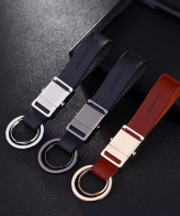 جاکلیدی_برند_Jobon_K1553_دو_حلقه_جداشونده_با_بند_چرمی_print42o.ir_