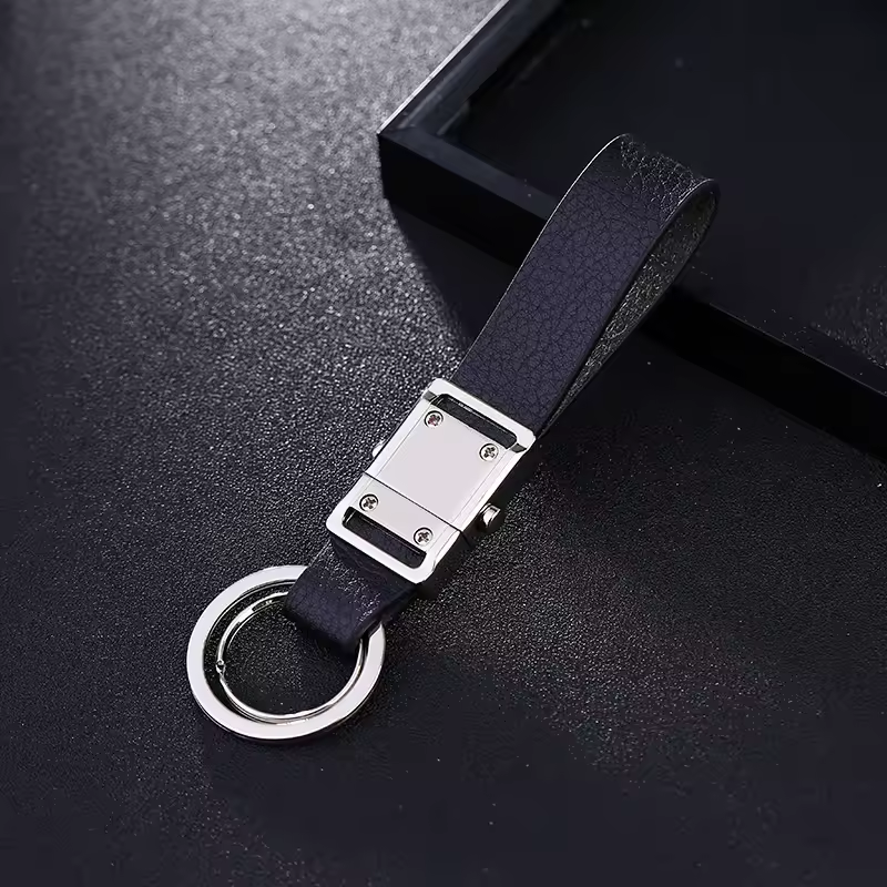 جاکلیدی_برند_Jobon_K1553_دو_حلقه_جداشونده_با_بند_چرمی_print42o.ir_02