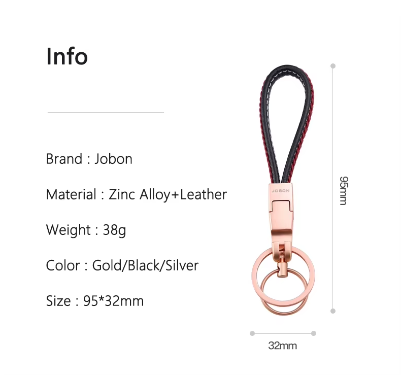 جاکلیدی_برند_Jobon_K8778_دو_حلقه_جداشونده_با_بند_چرمی_print42o.ir_04