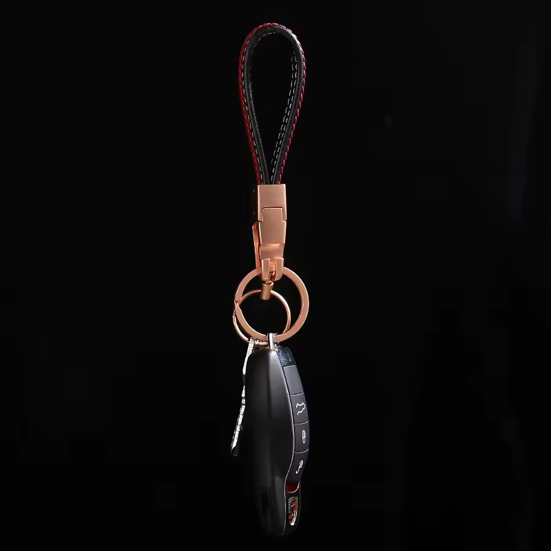 جاکلیدی_برند_Jobon_K8778_دو_حلقه_جداشونده_با_بند_چرمی_print42o.ir_03