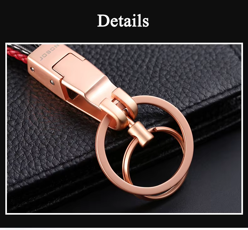 جاکلیدی_برند_Jobon_K8778_دو_حلقه_جداشونده_با_بند_چرمی_print42o.ir_05