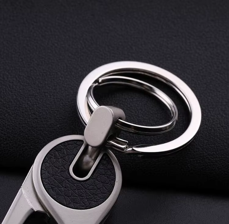 جاکلیدی_برند_Jobon_k3154_دو_حلقه_جداشونده_با_بند_چرمی_print42o.ir_07