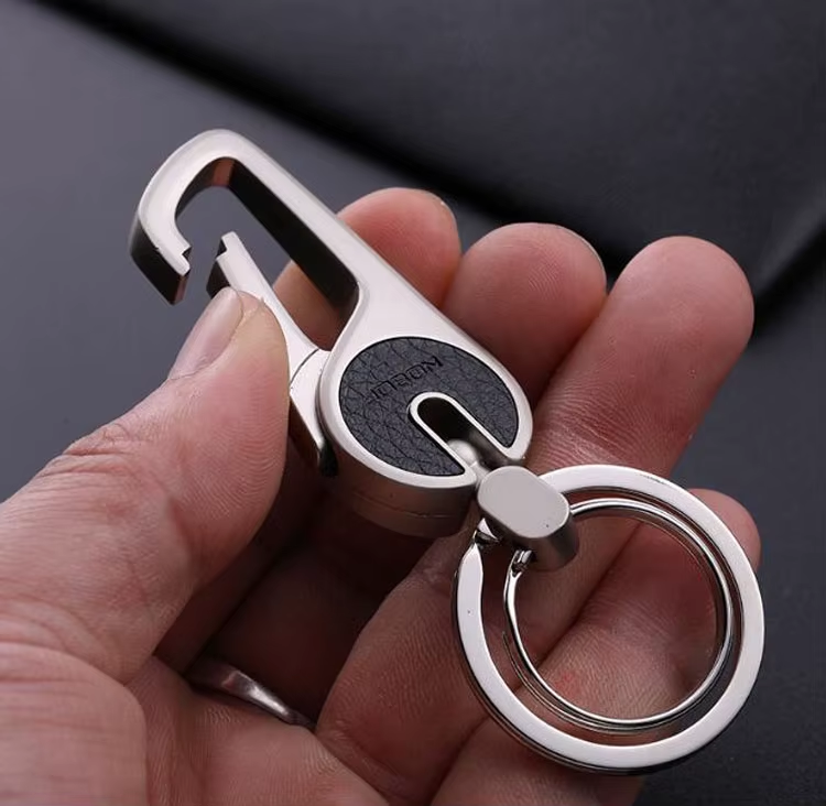 جاکلیدی_برند_Jobon_k3154_دو_حلقه_جداشونده_با_بند_چرمی_print42o.ir_08